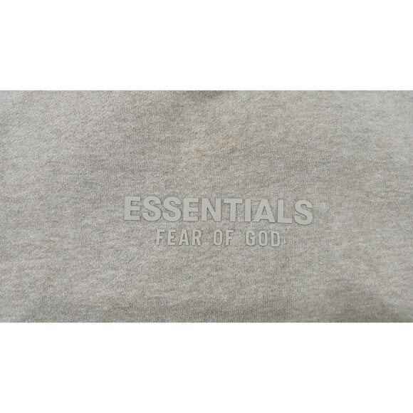 Essentials Fear Of God Dark Oatmeal Crewneck Kids Size 8 - Picture 10 of 10